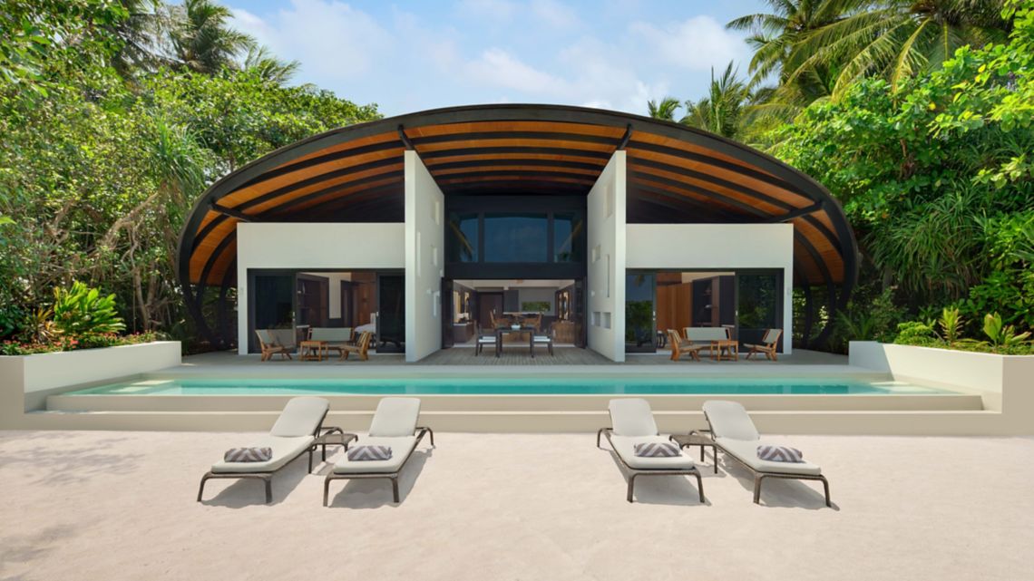 Heavenly Beach Residence with Pool at The Westin Maldives Miriandhoo Resort thumbnail 2